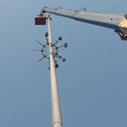 high mast pole supplier in Chennai